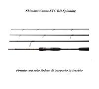 Shimano Canna STC BB Spinning SPINNIG VIAGGIO BASSISSIMO INGOMBRO e FODERO