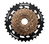 Shimano Tourney Tz500 Cassette Oro 7s / 14-34t Gold