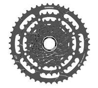 Shimano Cues Lg400-9 Cassette Argento 9s / 11-46t Black