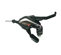 Doppio Comando Destro Shimano ST-EF 7V, 2 Dita, Nero, OEM, Compatibile 7 Velocità