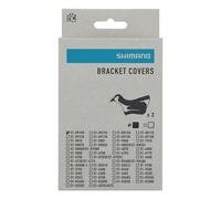 Shimano St-r9250 Lever Rubbers 2 Units Nero Black