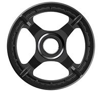 SHIMANO Corona CR-ET600, 38T W/O CG, per Catena 50 mm, Argento, Confezione Ind