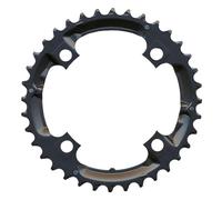 Shimano Corona DEORE FC-M590 36d 4 bracci 9v giro bulloni 104 mm Nero