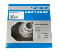 Shimano CS-HG400-9 9S 11-34T Cassetta Pignone