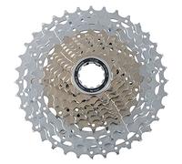 SHIMANO CS-HG81 SLX - Cassetta per Bicicletta, 10 velocità, 11/36T, Colore: Argento