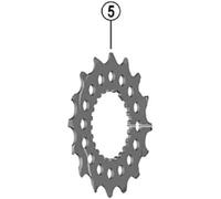 SHIMANO Cs-m8100, Pignone Unisex-Adulto, Nero, Taglia Unica