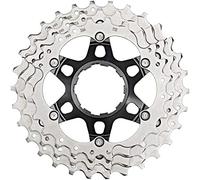 Shimano CS-R8000 - Pignone, 24-27-30 denti, colore: Argento/Nero