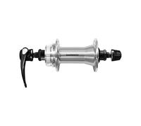 SHIMANO CUES HB-QC400 Center Lock "Lucid Silver Edition" Mozzo della ruota anteriore Silver 100 mm