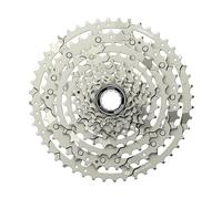 Shimano CUES LINKGLIDE 10 cassette, argento lucido, taglia unica