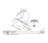 Shimano Dado Di Sicurezza Wh-r501 Right Silver