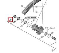 SHIMANO WH-R9270-C50-TU-R Dado Sinistro