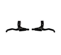 SHIMANO Deore 610 2-Finger Mountain Bicycle V-Brake Lever Set - BL-T610 (Black)
