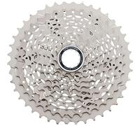 SHIMANO Deore CS-M4100-10 - Cassetta a 10 velocità, 11-46t, colore: Argento