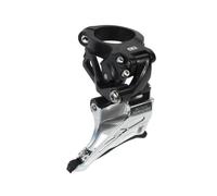 Shimano Parts Shimano Deore FD-M6020 / FD-M6025 Front Derailleur - 2x10-speed - black FD-M6025-H - Down Swing | Dual Pull | High Clamp