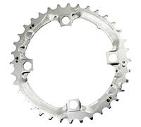 Piastra a 36 denti Shimano Argenté 36 denti