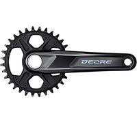 Shimano Deore FCM6130E2 Shimano Ultima Serie Tier 2, Nero, 32 denti