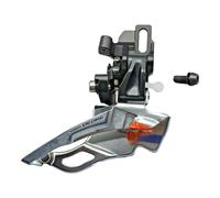 SHIMANO Deore FD-M611 Dual Pull Direct Mount Umwerfer 3x10V Nero - NEU