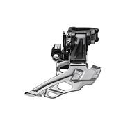 Shimano Deore FD-M616 Conventional Swing Double Front Derailleur - Black, 10 Speed