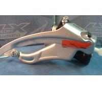 Shimano Deore LX M570 Leva Cambio Anteriore MTB 31,8mm Argento/Nero NEW/NOS