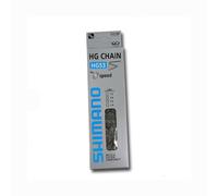 Shimano Deore Mountain Catena 9 Velocità Argento 116 Gancetti CN-HG53 Hyperglide