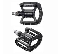 Shimano GR500 - pedali bici flat Black unisex Alluminio