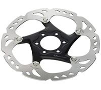 SHIMANO Deore XT SM-RT86 Ice Tec ISMRT86S2 - Disco rotore a 6 bulloni, 160 mm, 6 bulloni, colore: Argento