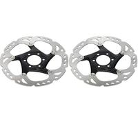 Shimano Deore XT SMRT86S2, Disco di Freno, 5 Fori, Argento, 160 mm (Confezione da 2)