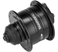 SHIMANO DH-3D37 6 volt/3 watt, collegato centralmente a 36 canali Dinamo al mozzo Black 6-Buche