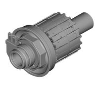 SHIMANO Dh-Ur708-3D Gruppo dynamo Silver One Size