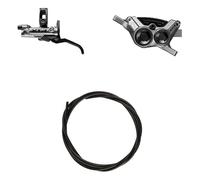 SHIMANO Disc Brake Set Front Black BL-M9220(L), BR-M9220(F) componente bici per compatibilità