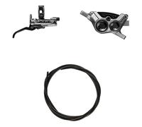 SHIMANO Disc Brake Set Rear Black BL-M9220(R), BR-M9220(R) componente bici per compatibilità