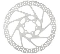 Shimano Disco freno Deore SM-RT56 Disco freno 6 fori, Argento, M, 180 mm