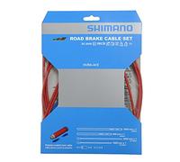 SHIMANO Dura-Ace BC-9000 - Set di cavi del freno, colore: Rosso