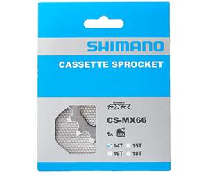 Shimano DXR CS-MX66, Pignone, 16 Denti, Argento