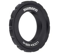 Shimano e-Thru Anello di Chiusura e rondella di mozzo, Argento, Taglia Unica