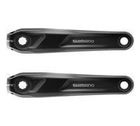 Coppia Pedivelle E-Bike FC-EM600 175mm in Alluminio Nero - Compatibili Shimano SML