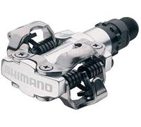 SHIMANO EPDM520S, Pedali per Mountain Bike, Argento, 2 Pezzi, taglia unica