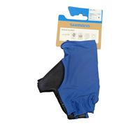 Shimano Evolve Guanti Blu Corto Tgl M MTB Bicicletta Nuovo