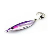 SHIMANO Farfalla Flat-Caduta Pesca Jig 130G, Viola Argento
