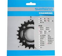 Shimano FC-M4000 chainring 22T and chain protector