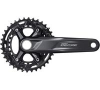 Shimano FC-M5100 Deore chainset, 11-speed, 51.8 mm Boost chainline, 36/26T, 175