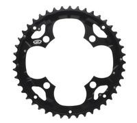 Shimano FC-M530, Corona, Nero, 44 Denti
