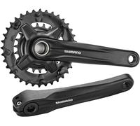 Shimano Altus Fc-mt210 Crankset Nero 170 mm / 36/22t Black