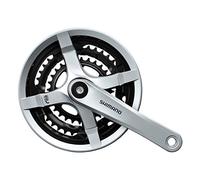 Shimano Fc-ty501 Quadrato 6/7/8 rapporti, Guarnitura Unisex, Argento, 170mm
