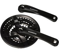 SHIMANO Fc-ty501 Vierkant 6/7/8-fach, Parti per Bici. Unisex Adulto, Nero, 175 mm