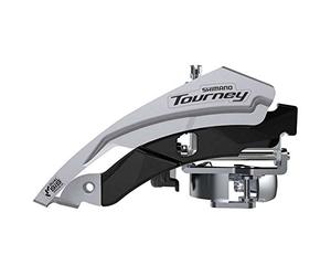 SHIMANO FD-TY600 Tourney Mech, triplo, columpio superiore, doppia trazione, 63-66, per 42T
