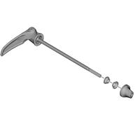 SHIMANO FH-MT500-B sgancio rapido Completo, 176 mm