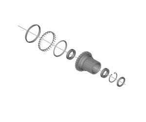 SHIMANO Freewheel Body Unit - FH-M9210 componente bici per compatibilità