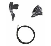 Shimano GRX Di2 ST-RX815 + BR-RX810 11v - kit freno anteriore Black unisex