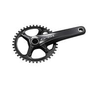 SHIMANO GRX FC-RX810-1 Guarniture 170mm 42T (Nero) IFCRX8101CXB2 Bici Parti New